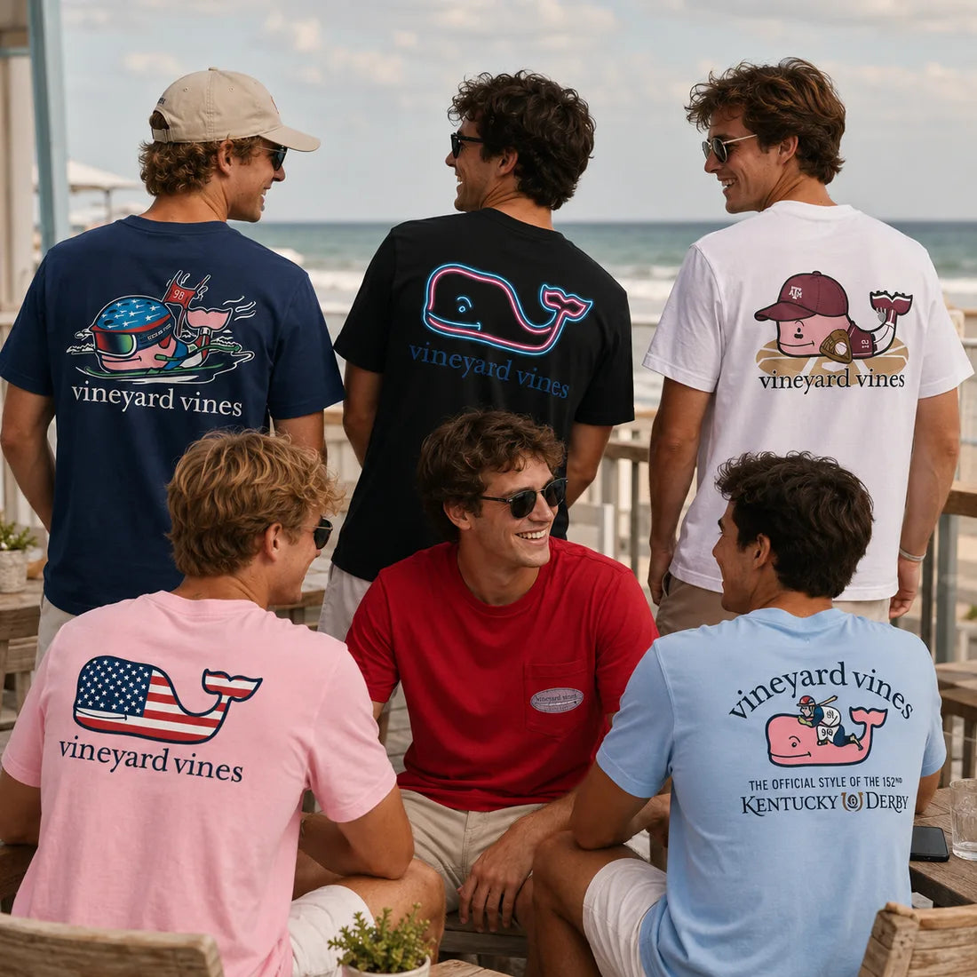 Camiseta Vineyard Vines, los 6 colores